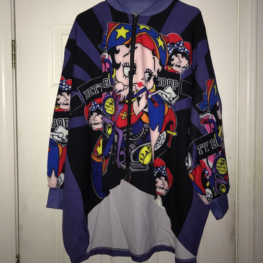 Betty Boop Zip Up